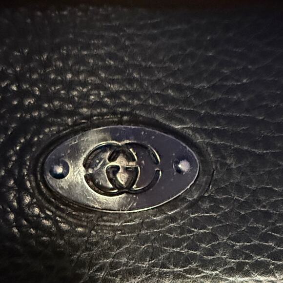 Gucci Black Leather Crossbody and Wallet Bundle - Picture 12 of 16